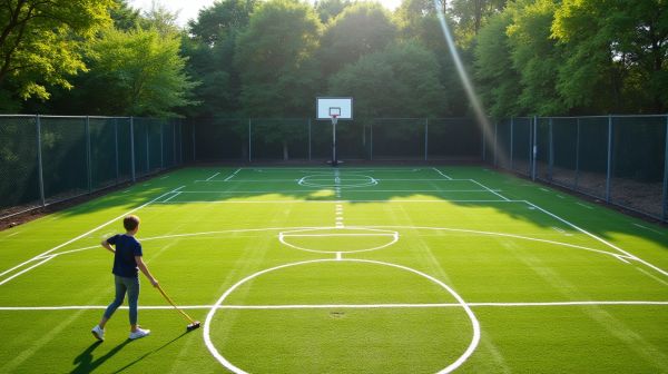 Comment installer un terrain de basket qui répond à vos besoins